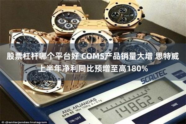 股票杠杆哪个平台好 COMS产品销量大增 思特威上半年净利同比预增至高180%