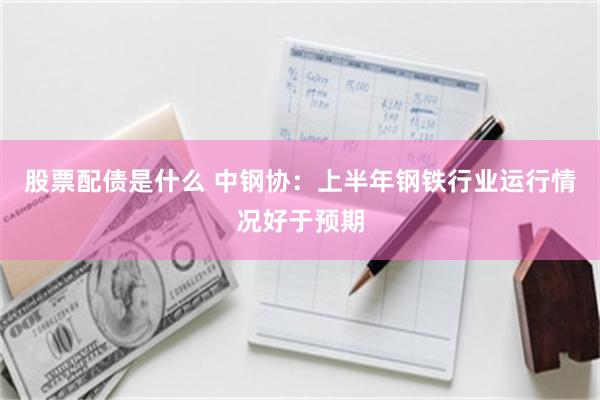 股票配债是什么 中钢协：上半年钢铁行业运行情况好于预期