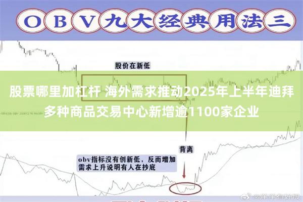 股票哪里加杠杆 海外需求推动2025年上半年迪拜多种商品交易中心新增逾1100家企业