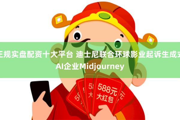 正规实盘配资十大平台 迪士尼联合环球影业起诉生成式AI企业Midjourney