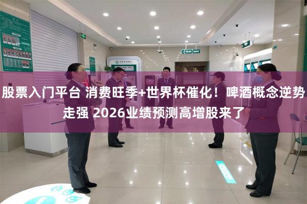股票入门平台 消费旺季+世界杯催化！啤酒概念逆势走强 2026业绩预测高增股来了