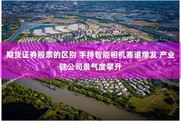 期货证券股票的区别 手持智能相机赛道爆发 产业链公司景气度攀升