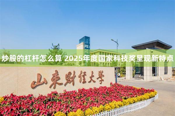 炒股的杠杆怎么算 2025年度国家科技奖呈现新特点
