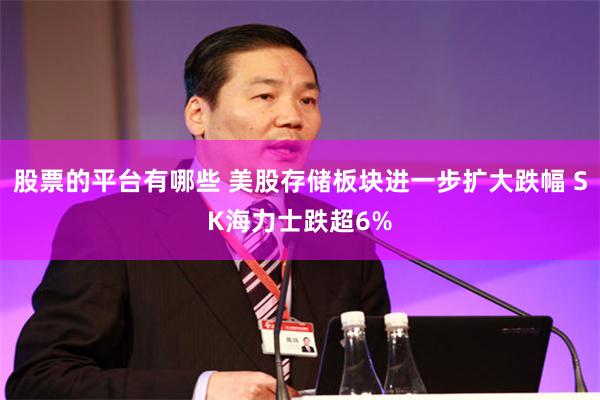 股票的平台有哪些 美股存储板块进一步扩大跌幅 SK海力士跌超6%