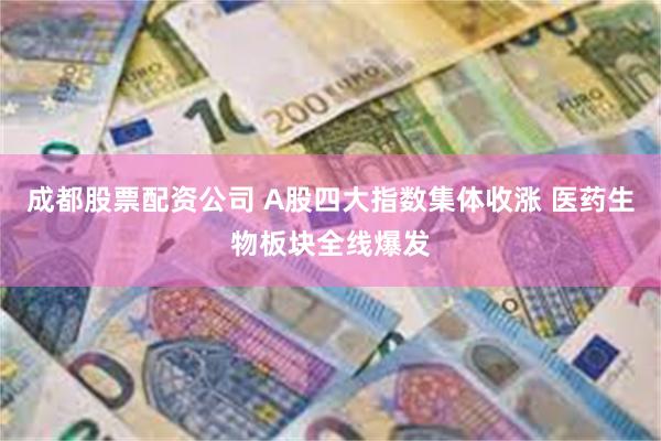 成都股票配资公司 A股四大指数集体收涨 医药生物板块全线爆发