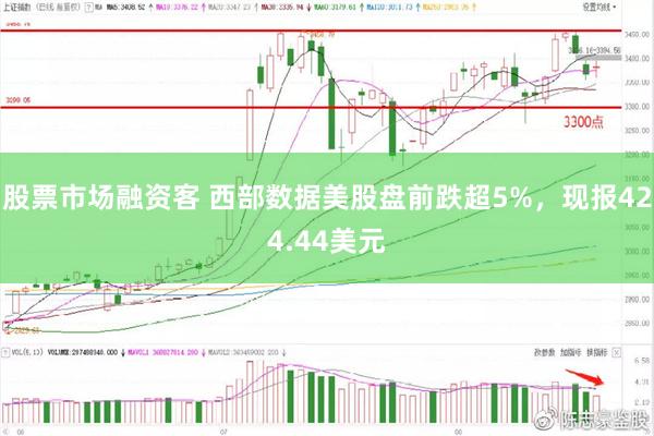 股票市场融资客 西部数据美股盘前跌超5%，现报424.44美元