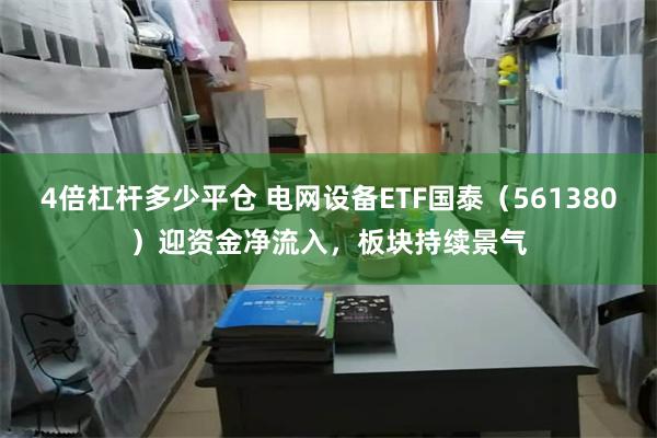4倍杠杆多少平仓 电网设备ETF国泰（561380）迎资金净流入，板块持续景气