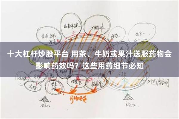 十大杠杆炒股平台 用茶、牛奶或果汁送服药物会影响药效吗？这些用药细节必知