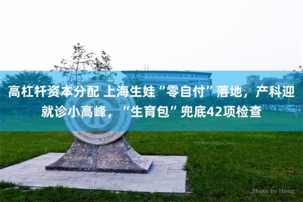 高杠杆资本分配 上海生娃“零自付”落地，产科迎就诊小高峰，“生育包”兜底42项检查